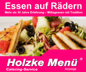 Essen auf Rädern Holzke Menü