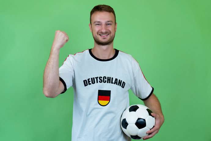 Deutscher Bundesliga Fan