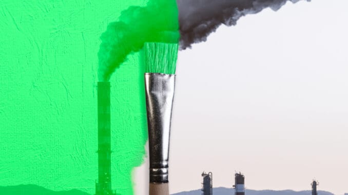 Greenwashing