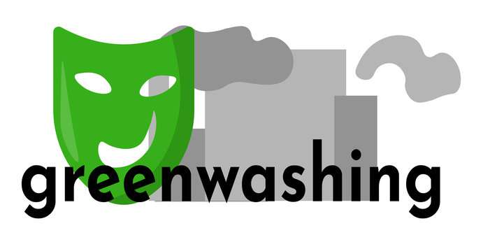 Greenwashing Maske 