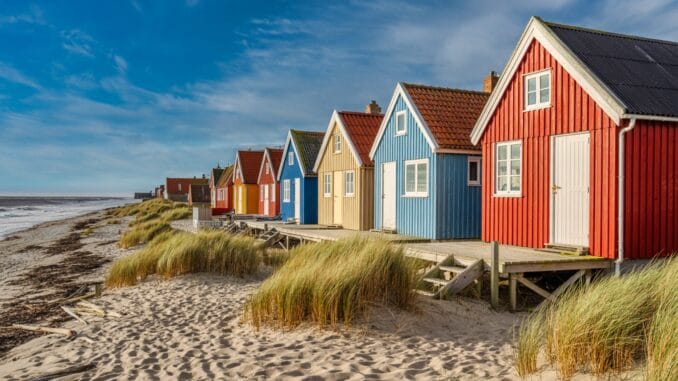 Strandhäuser an Dänemarks Westküste Strandhäuser an Dänemarks Westküste