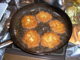 Klitscher in der Pfanne